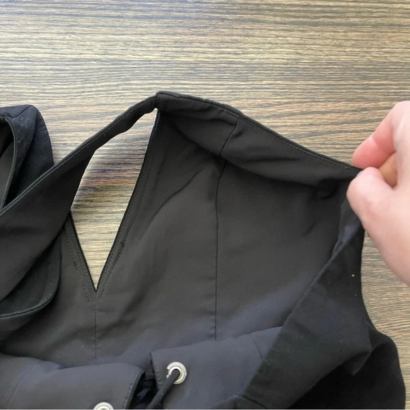 NBD x Naven Twins Lace Me Up Fit and Flare Black Dress Small - Picture 8 of 8